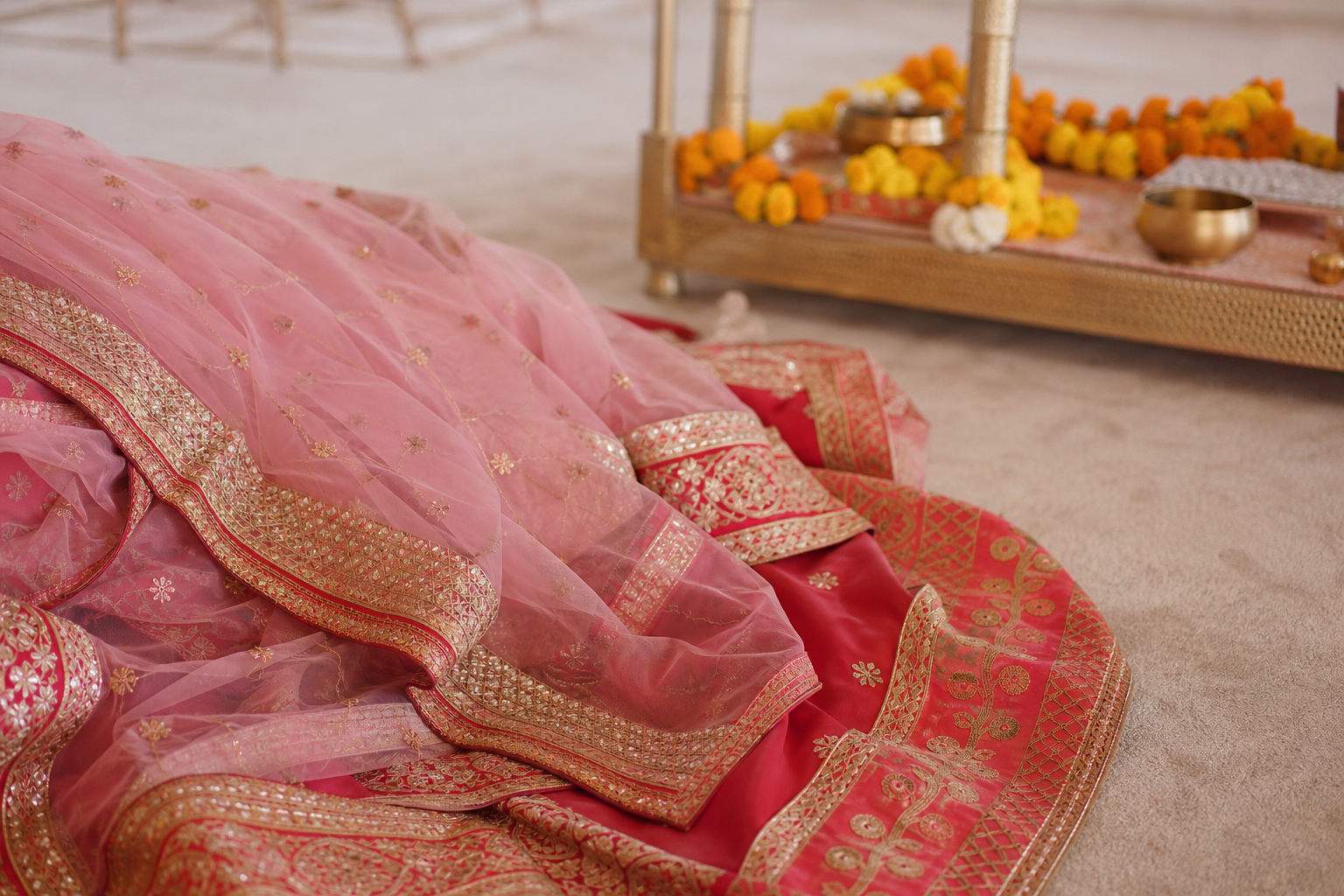 The Punjabi Bride's Wedding-Day Look