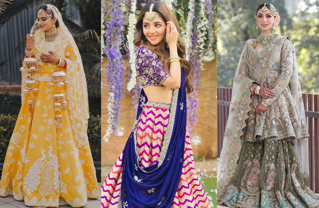 Indian bridal dresses V/S Pakistani bridal dresses