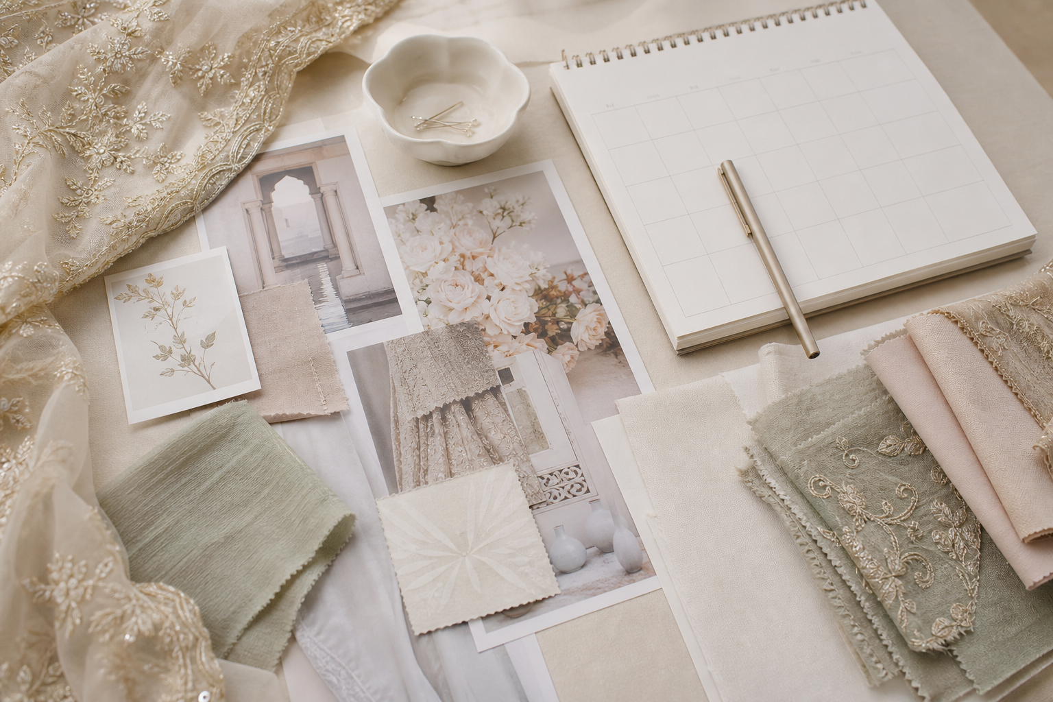 Coordinating Bridal and Family Outfits Across the Wedding Weekend