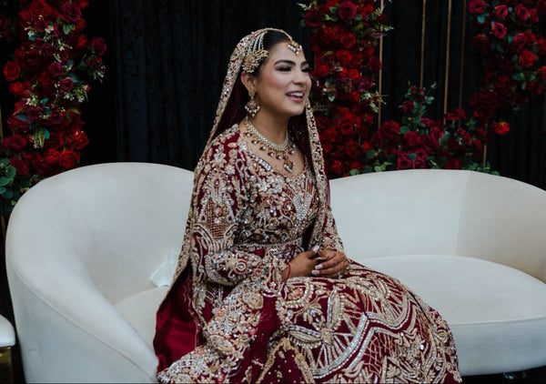 Sumina bridal look on Instagram