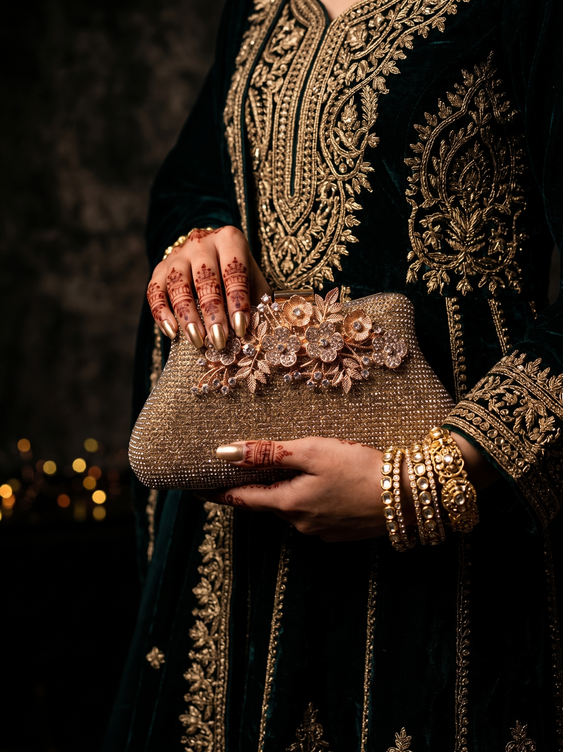 Celestial Bloom Clutch