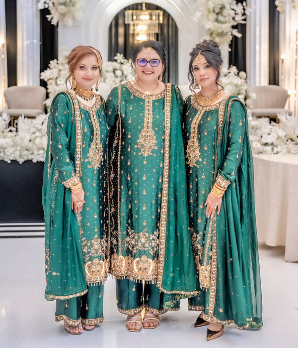 Sareen bridal look on Instagram