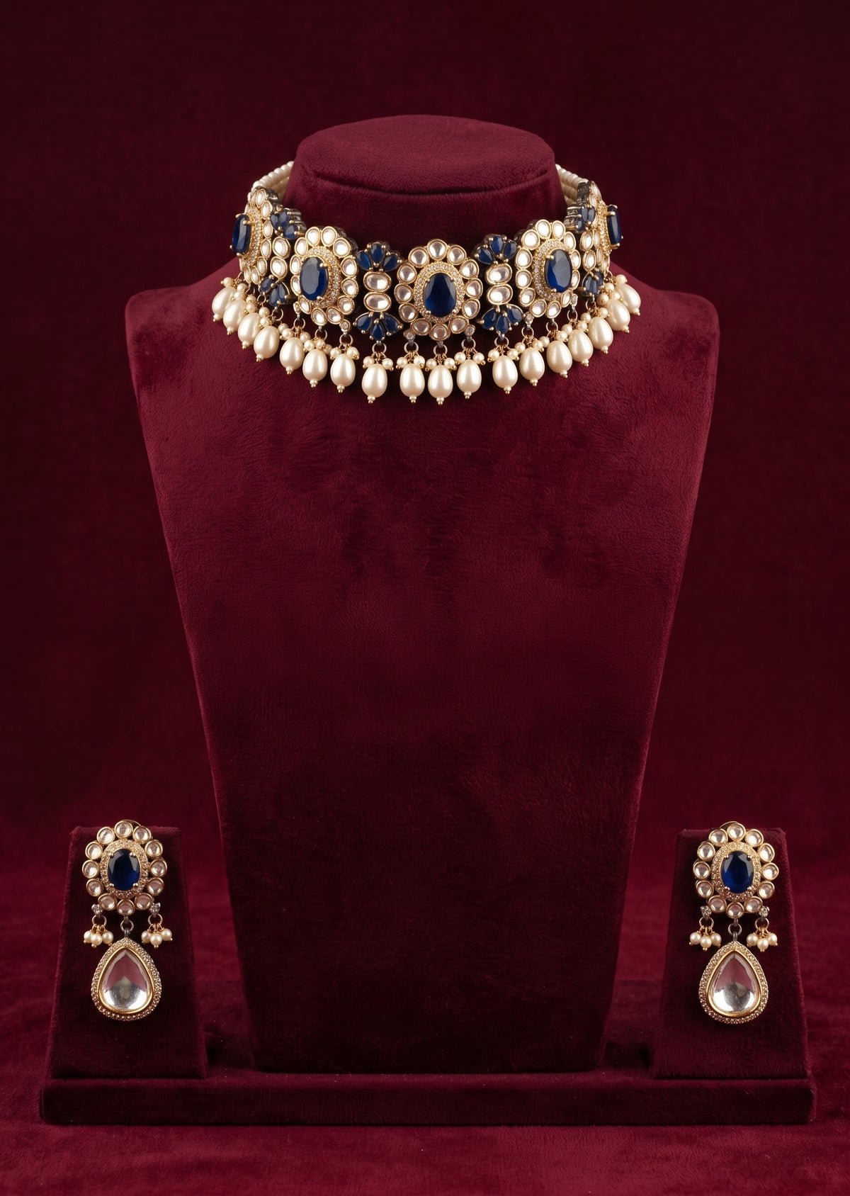Sapphire Pearl Royale Set
