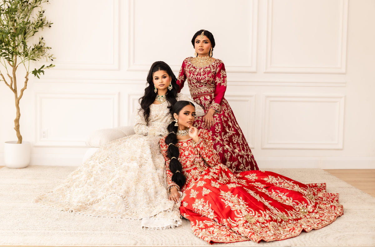 Karigur heavy formal bridal look