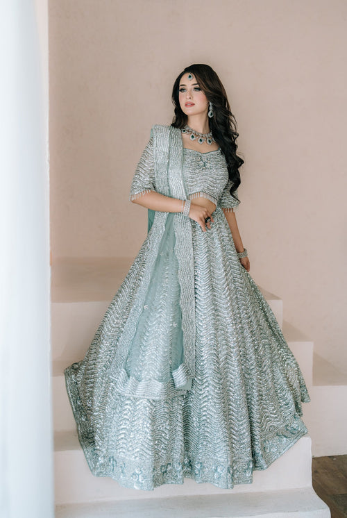 Aelina - bridal look by Karigur Bridal