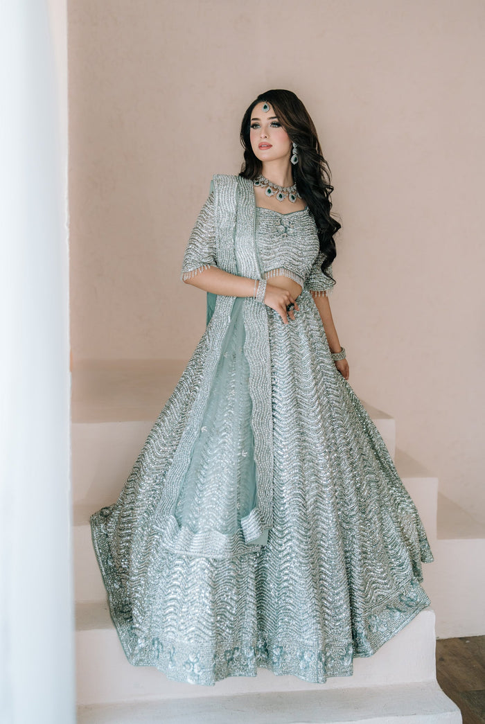 Aelina - bridal look by Karigur Bridal