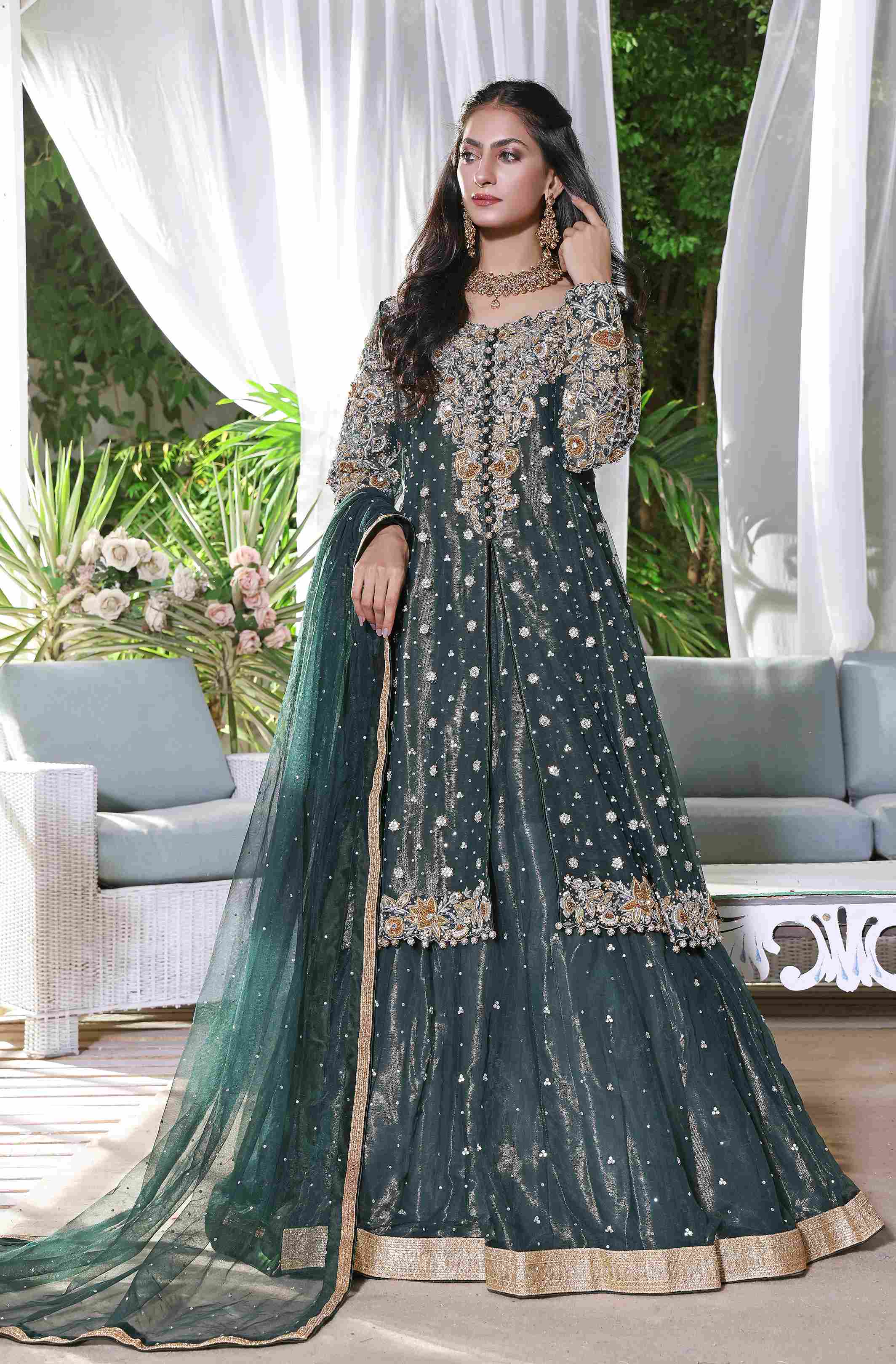 Afsa - bridal look by Karigur Bridal