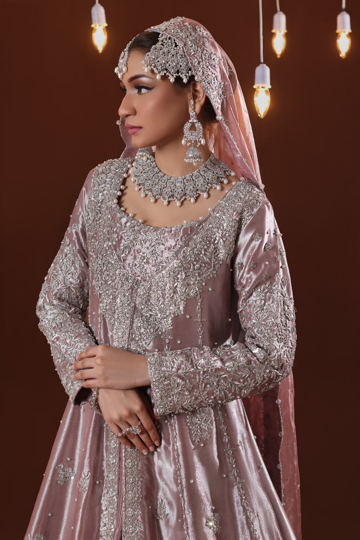 Afshana - bridal look by Karigur Bridal
