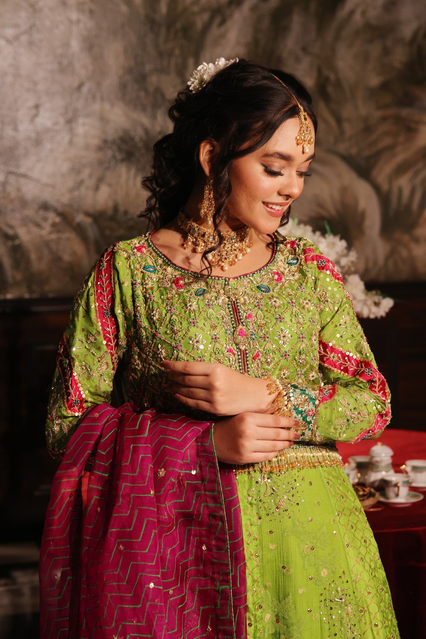 Alita - bridal look by Karigur Bridal, view 5