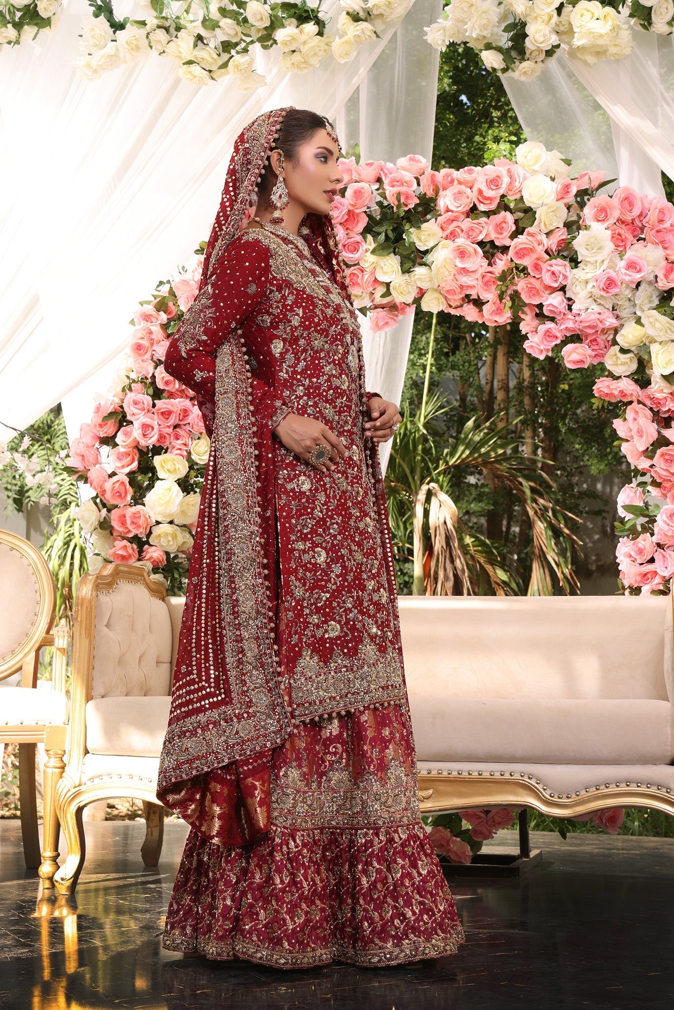 Amaya - bridal look by Karigur Bridal, view 3