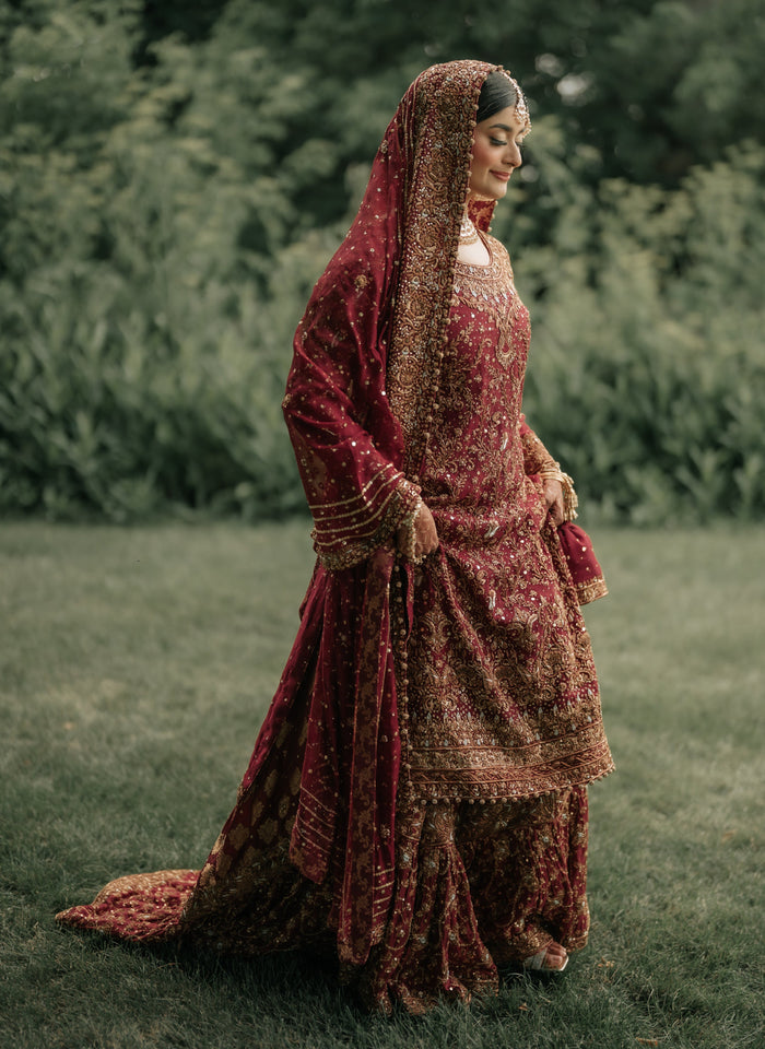 Amina - bridal look by Karigur Bridal