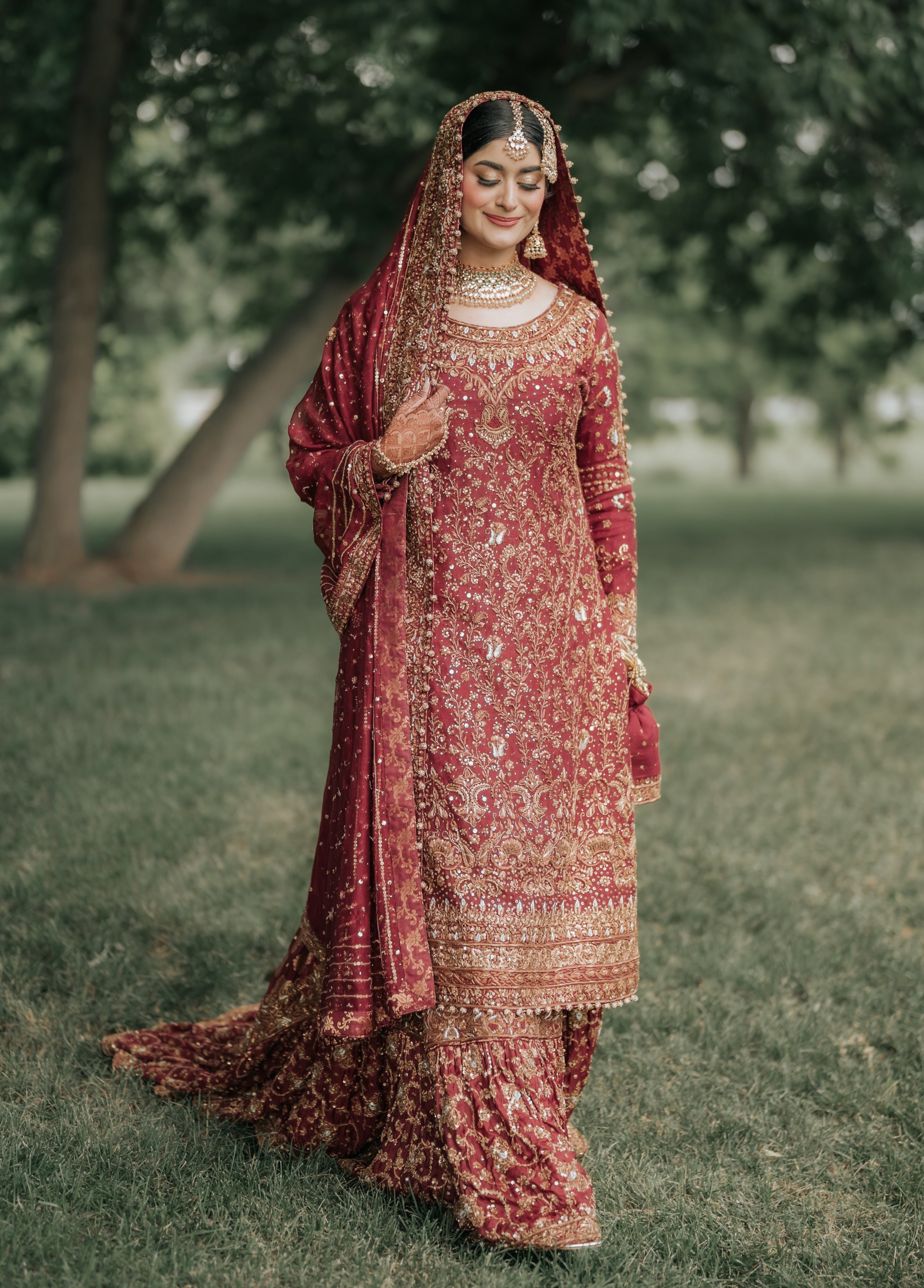 Amina - bridal look by Karigur Bridal, view 3