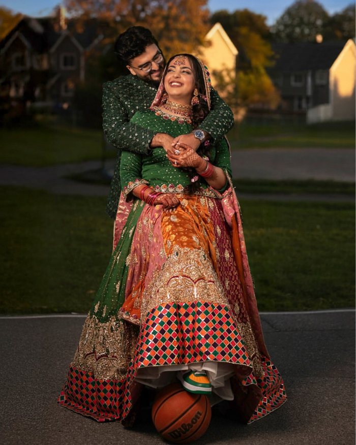 Amna - bridal look by Karigur Bridal
