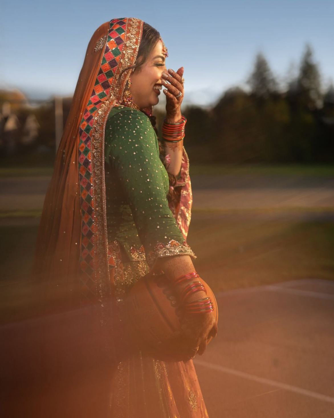 Amna - bridal look by Karigur Bridal, view 4