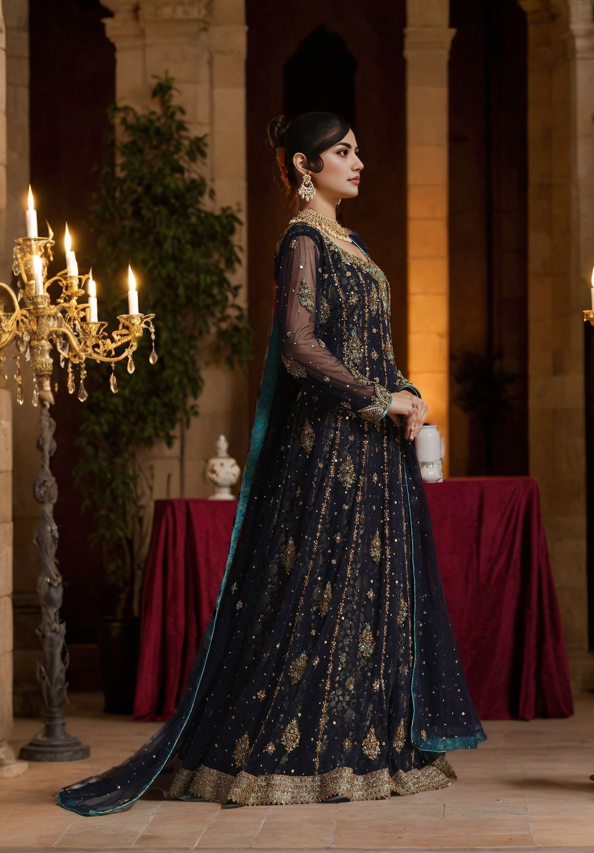 Anaya - bridal look by Karigur Bridal, view 3