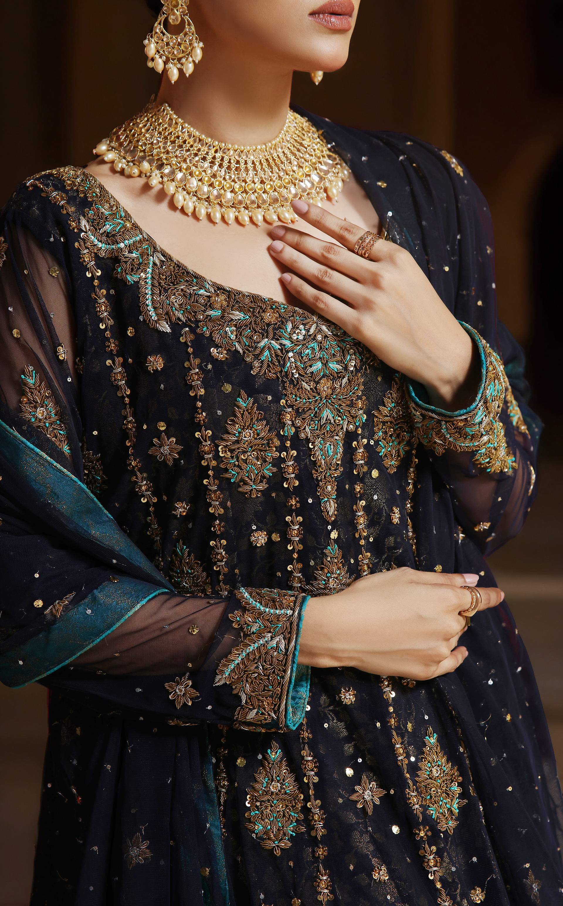 Anaya - bridal look by Karigur Bridal, view 5