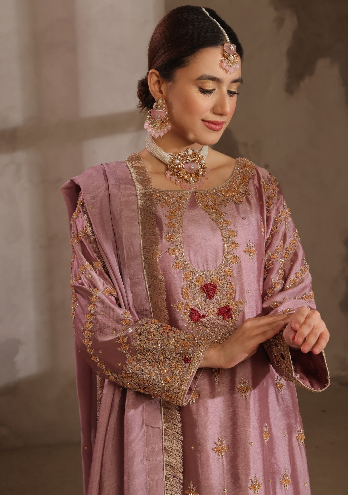 Azmina - bridal look by Karigur Bridal