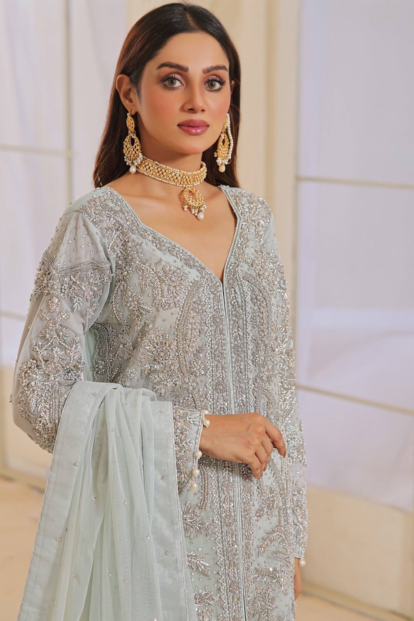 Nerissa - bridal look by Karigur Bridal, view 2