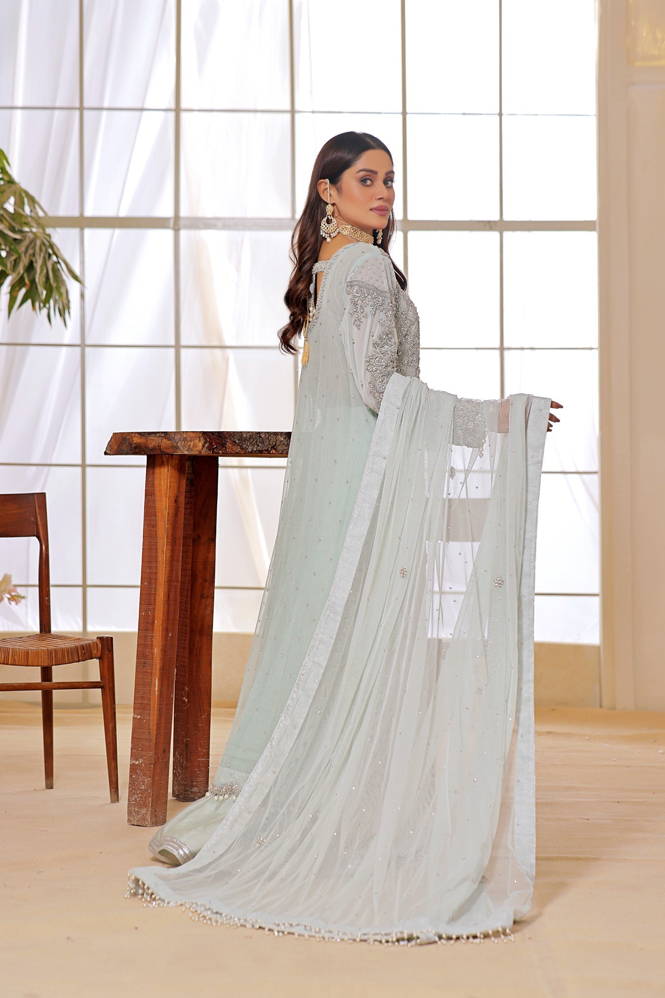 Nerissa - bridal look by Karigur Bridal, view 5