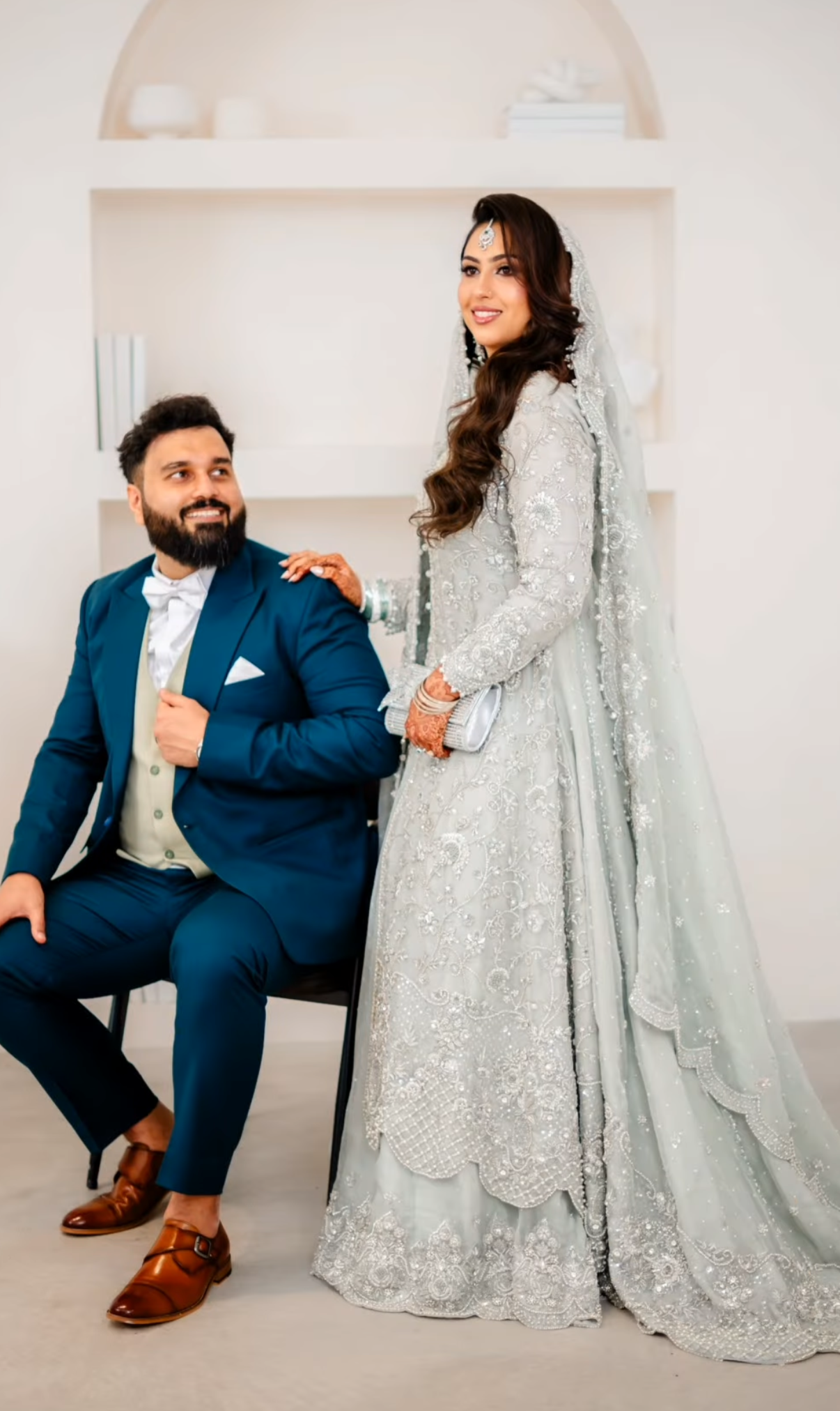 Bashama - bridal look by Karigur Bridal, view 5