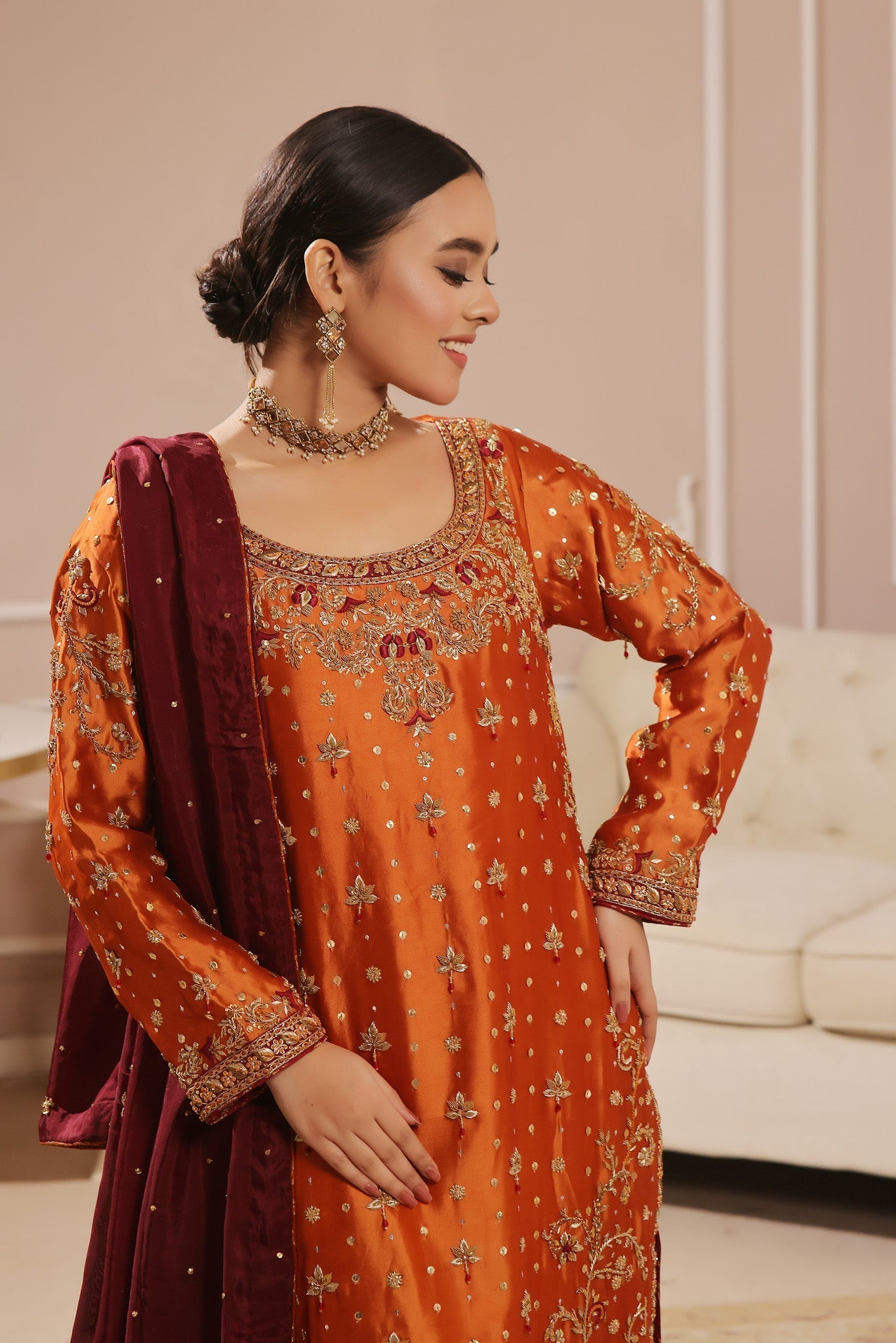 Cora - bridal look by Karigur Bridal, view 3
