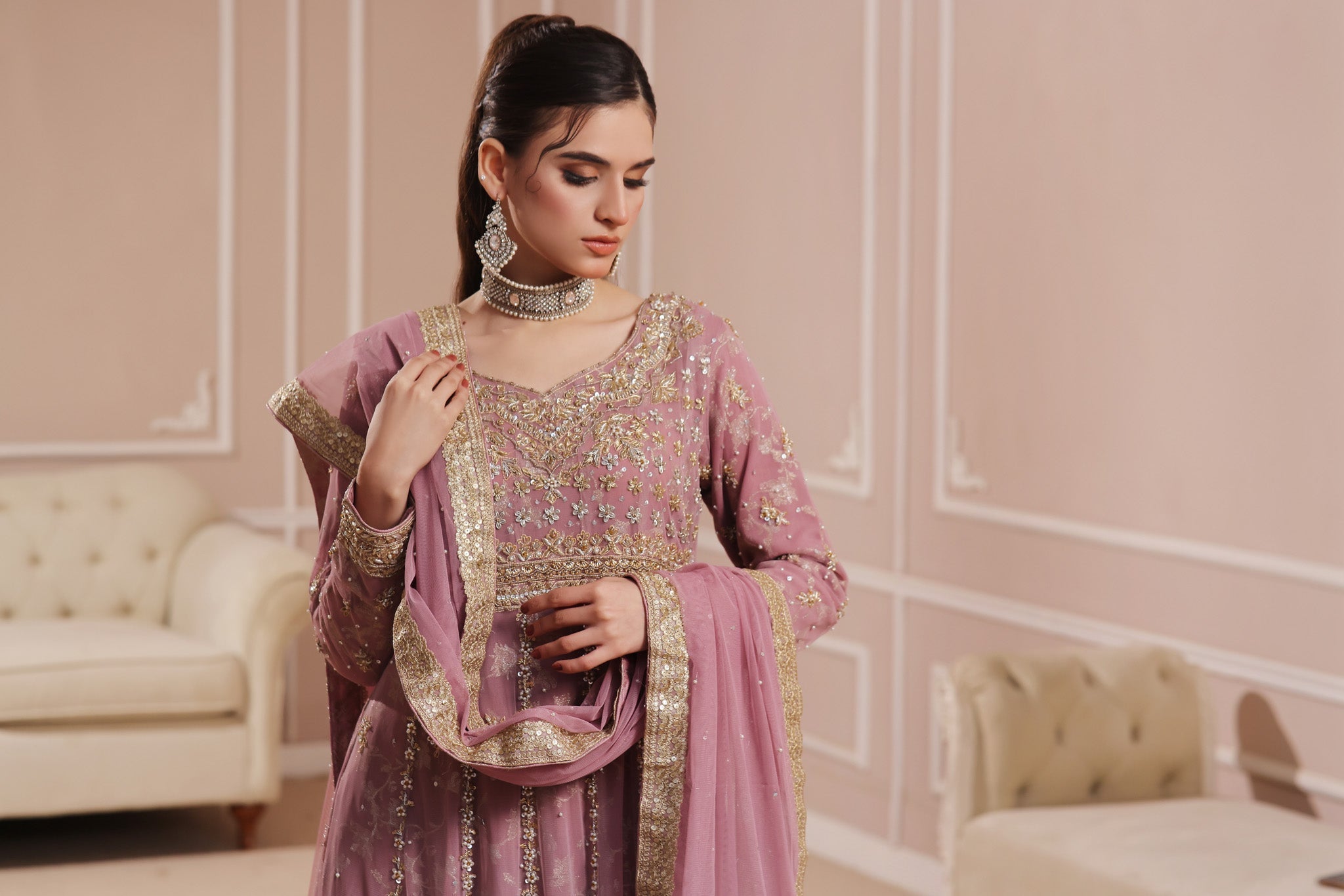 Delina - bridal look by Karigur Bridal, view 4