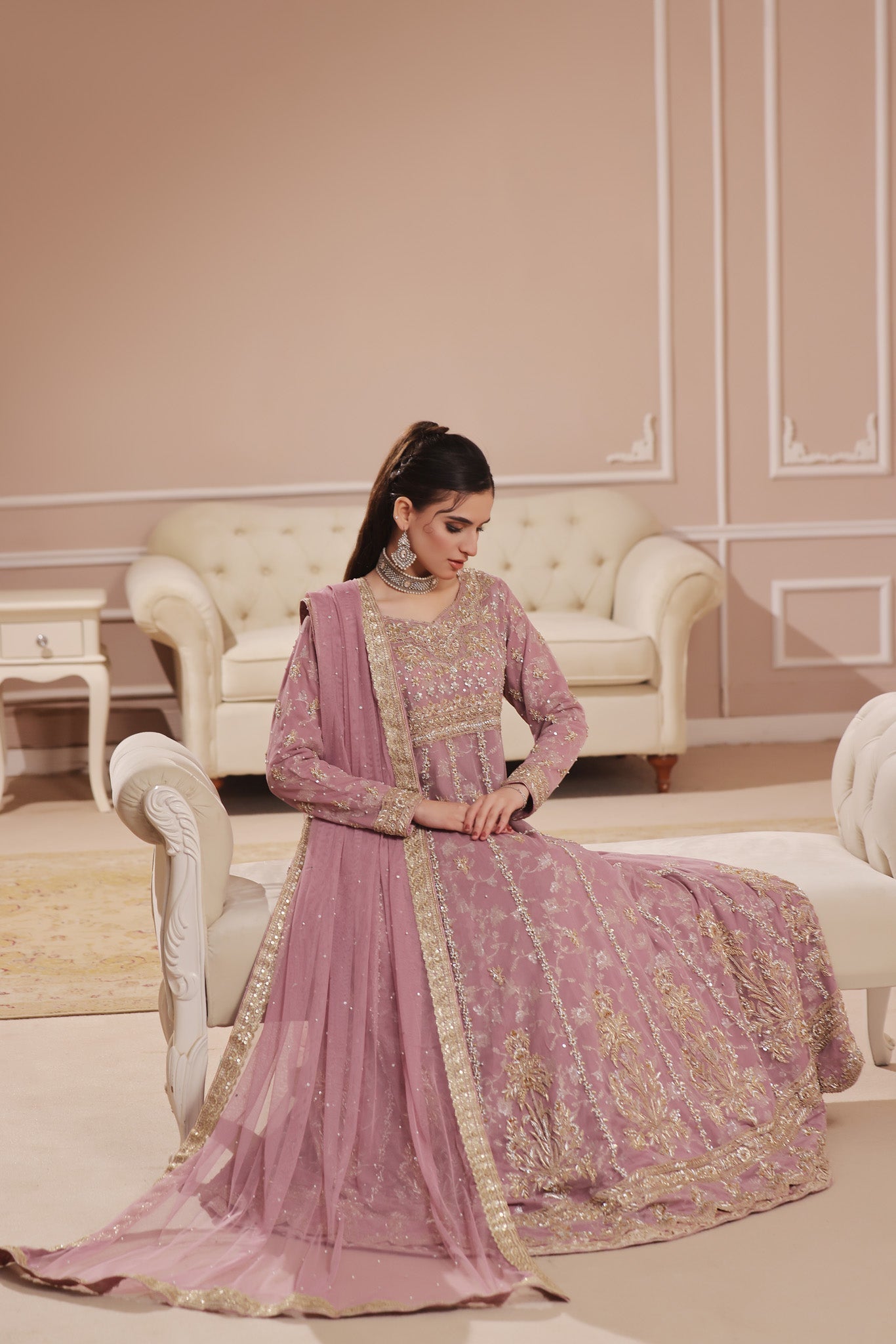 Delina - bridal look by Karigur Bridal, view 5