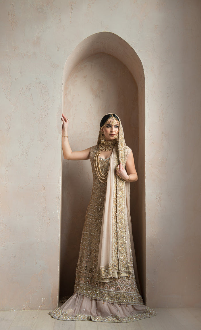 Dusty Rose - bridal look by Karigur Bridal