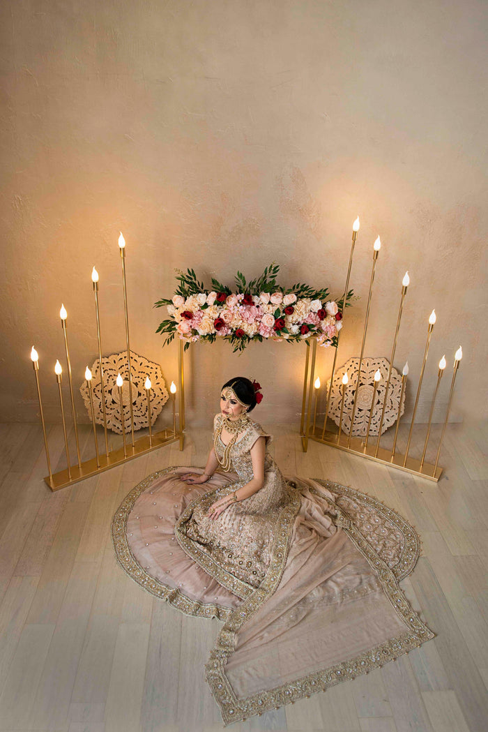 Dusty Rose - bridal look by Karigur Bridal, view 3