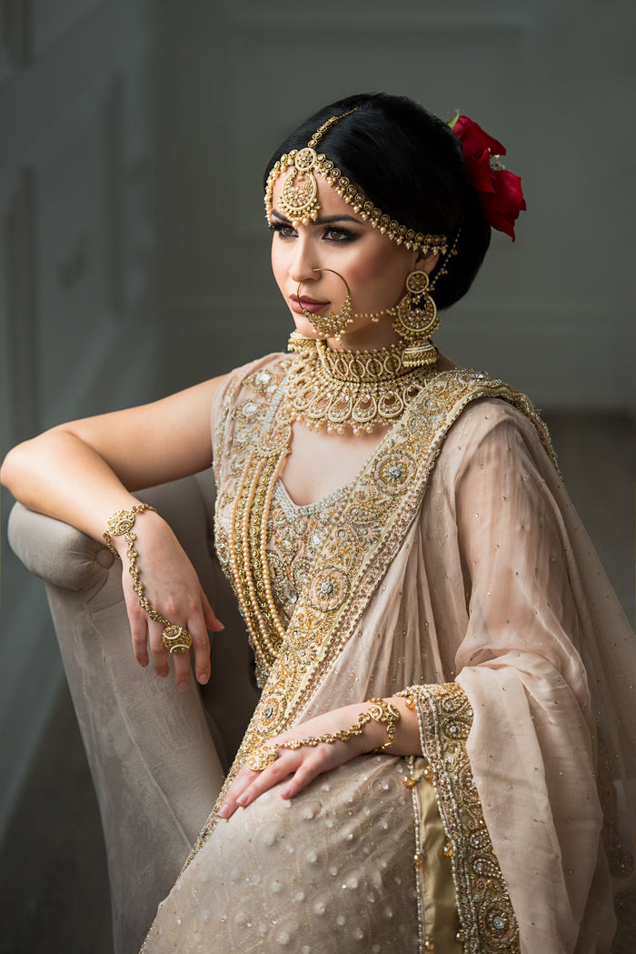 Dusty Rose - bridal look by Karigur Bridal, view 5
