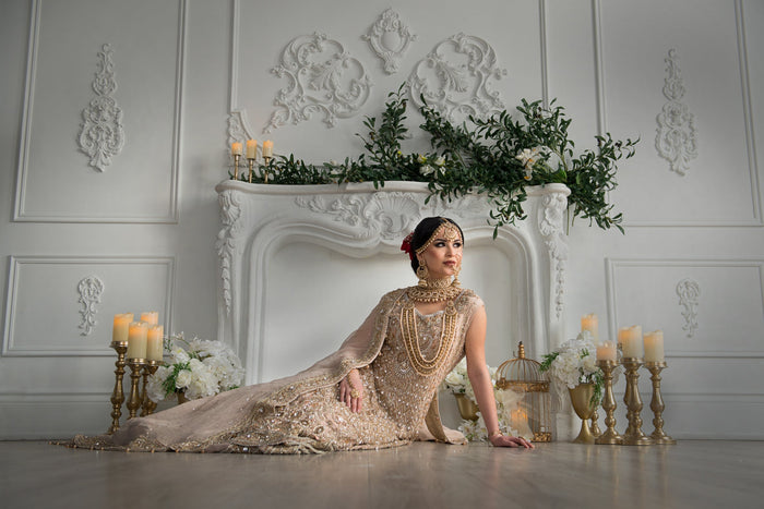 Dusty Rose - bridal look by Karigur Bridal, view 6