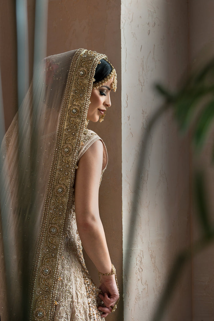 Dusty Rose - bridal look by Karigur Bridal, view 7