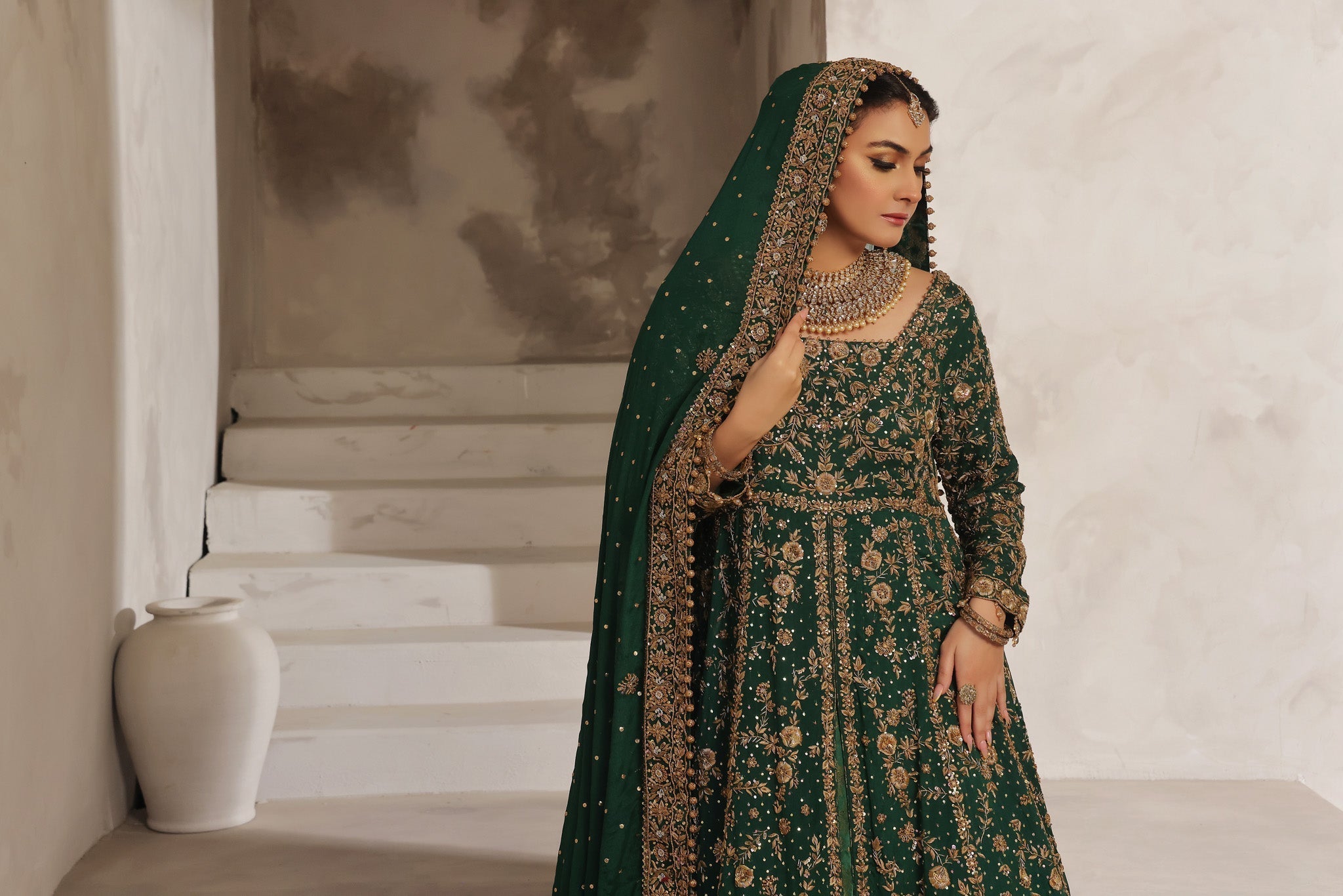 Elif - bridal look by Karigur Bridal, view 3