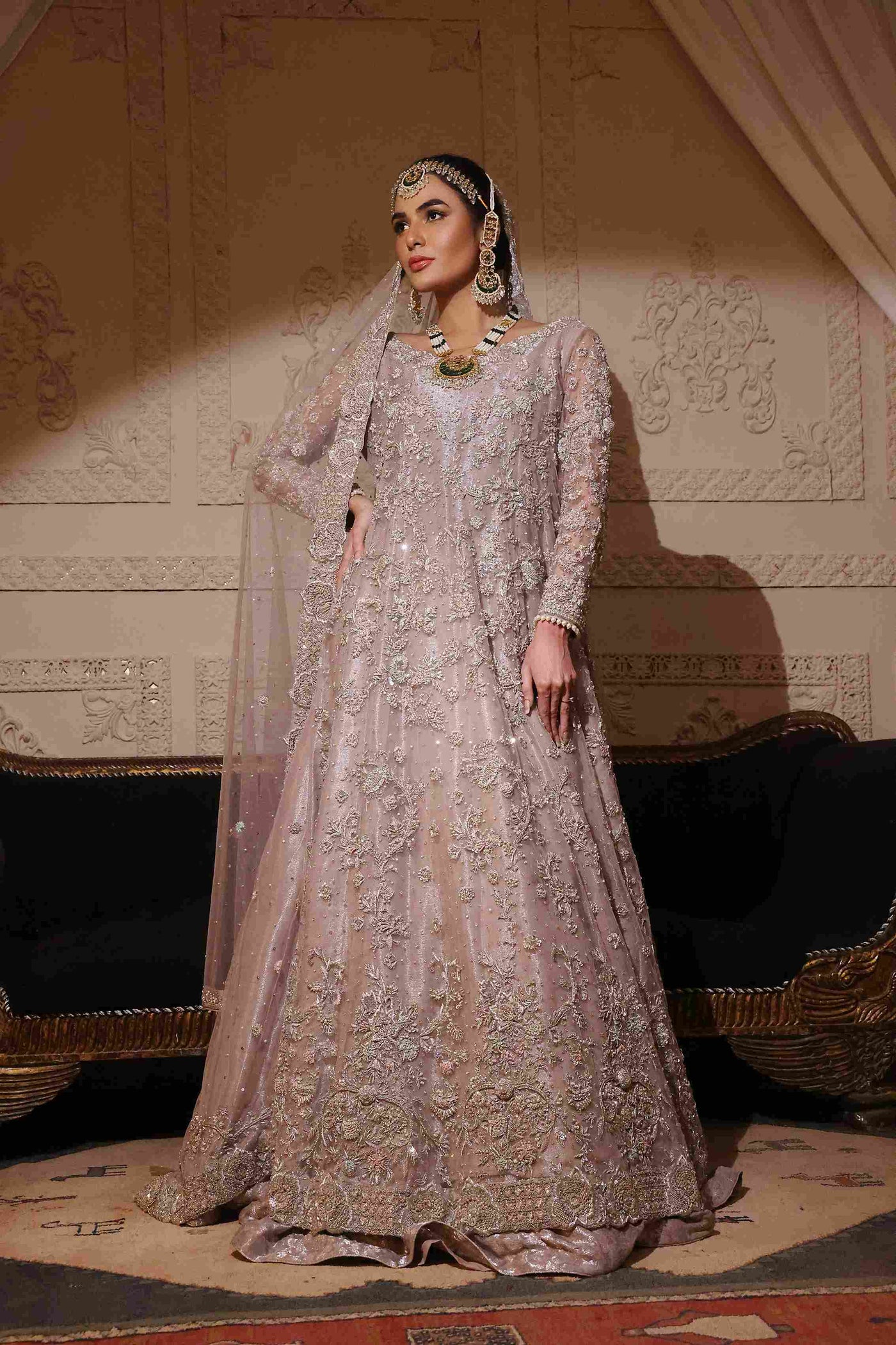 Elzina - bridal look by Karigur Bridal