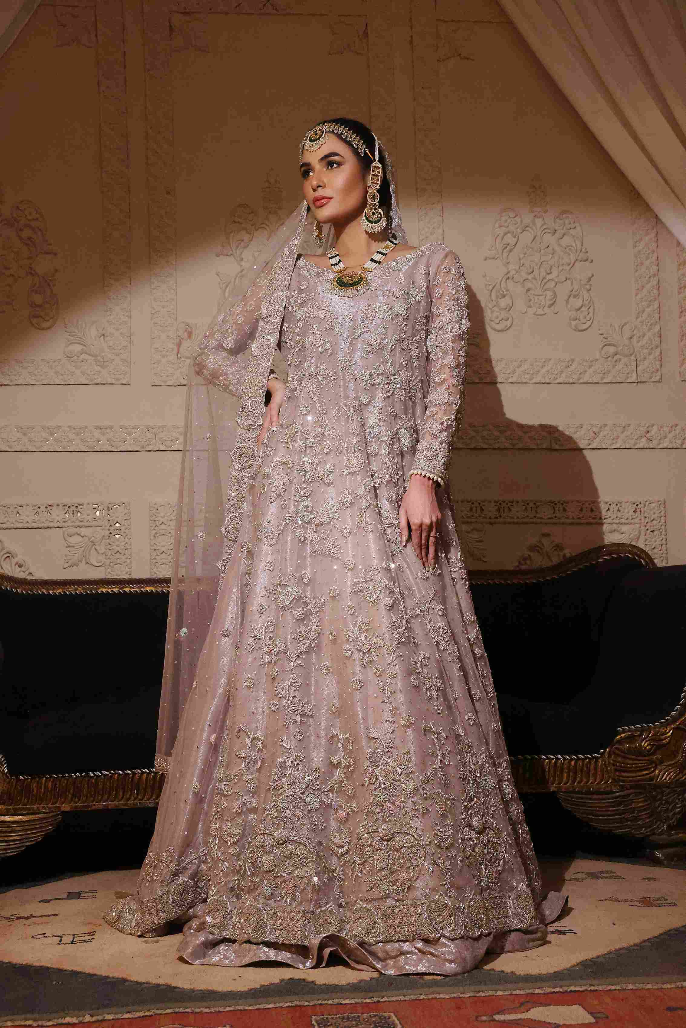 Elzina - bridal look by Karigur Bridal