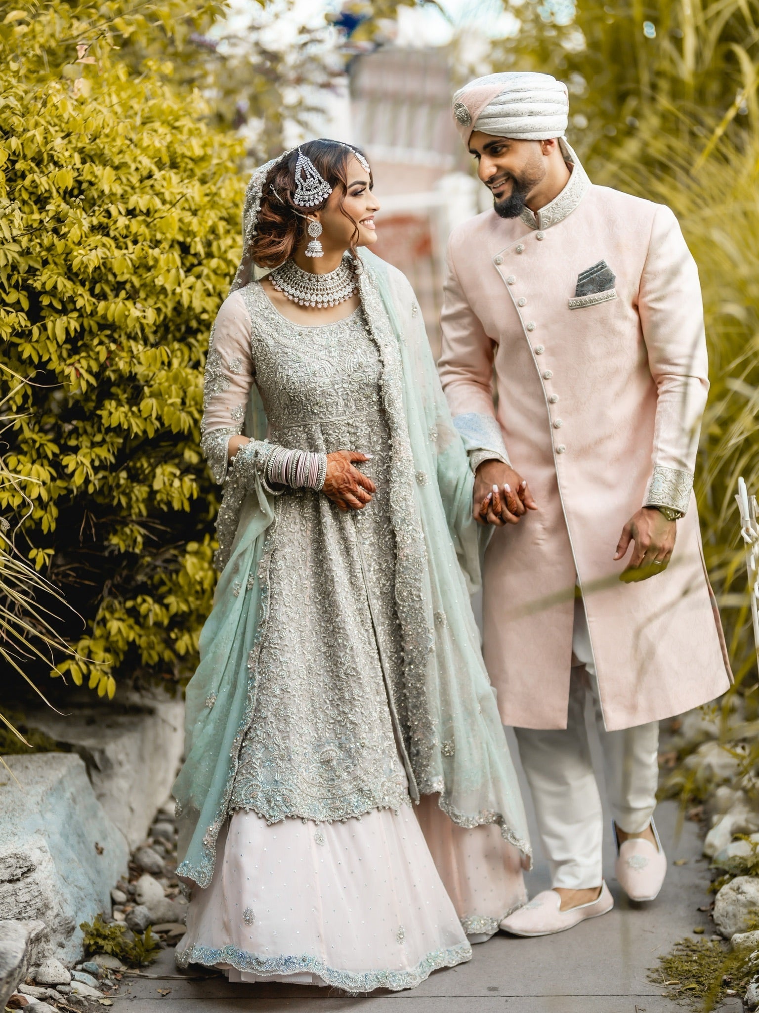 Falak - bridal look by Karigur Bridal