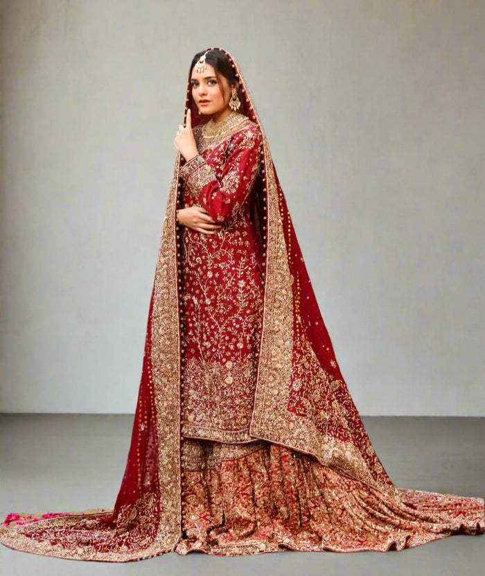 Farheena - bridal look by Karigur Bridal