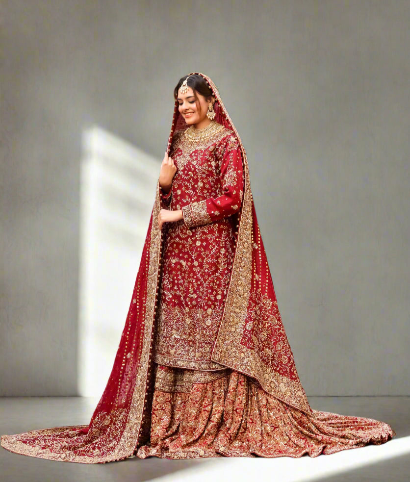Farheena - bridal look by Karigur Bridal, view 4