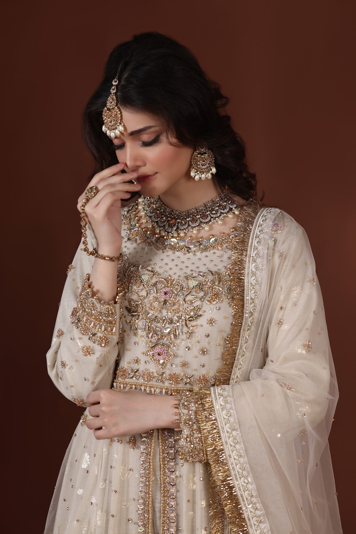 Fiza - bridal look by Karigur Bridal