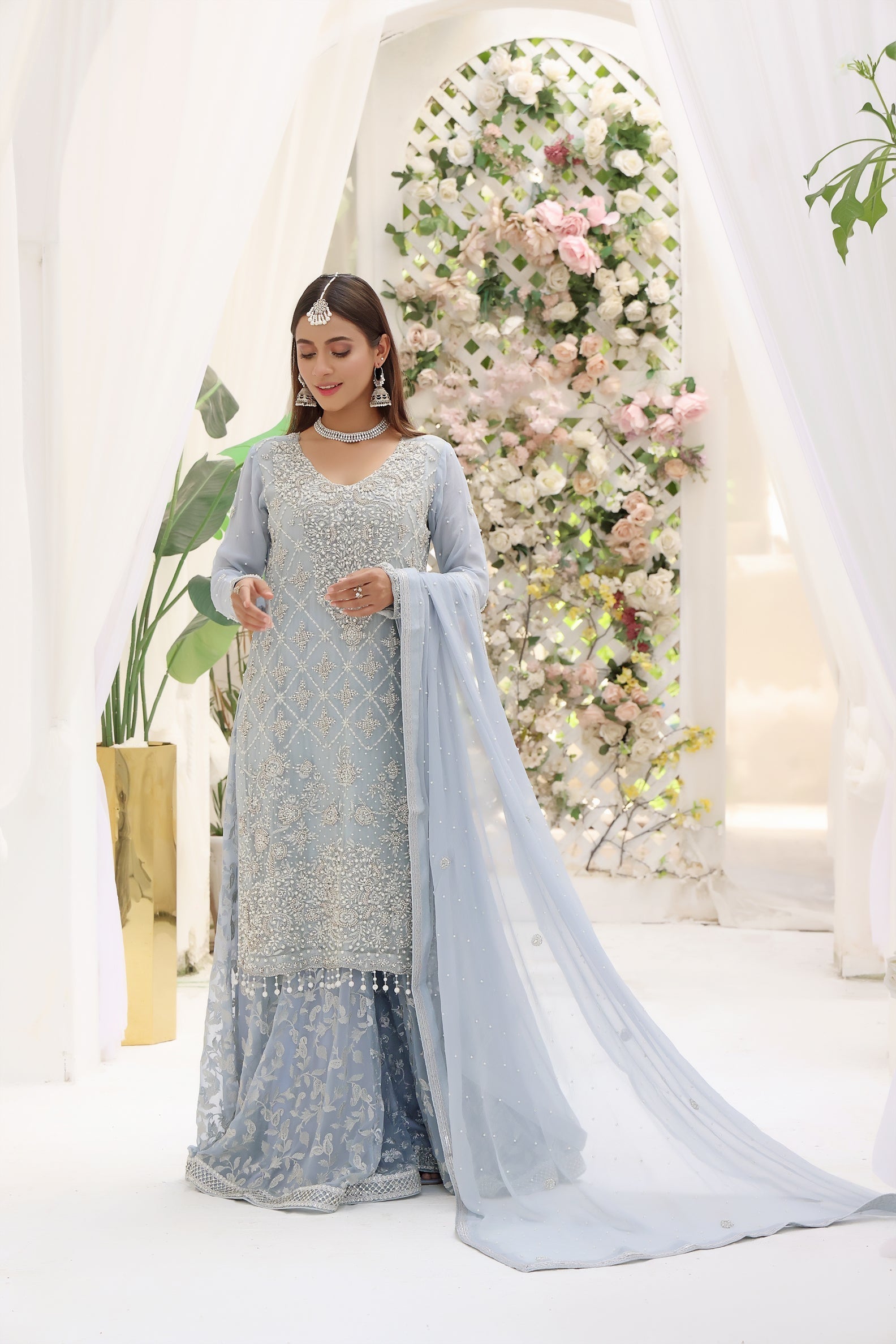 Fleurette - bridal look by Karigur Bridal