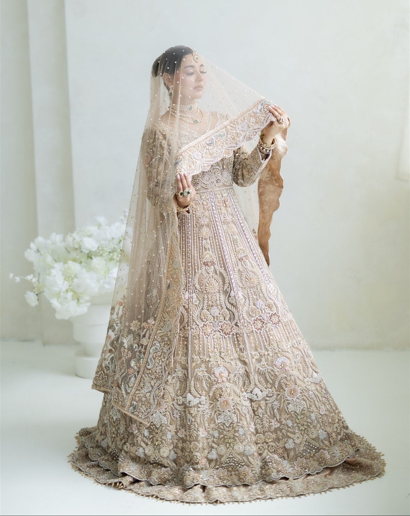Genevieve - bridal look by Karigur Bridal