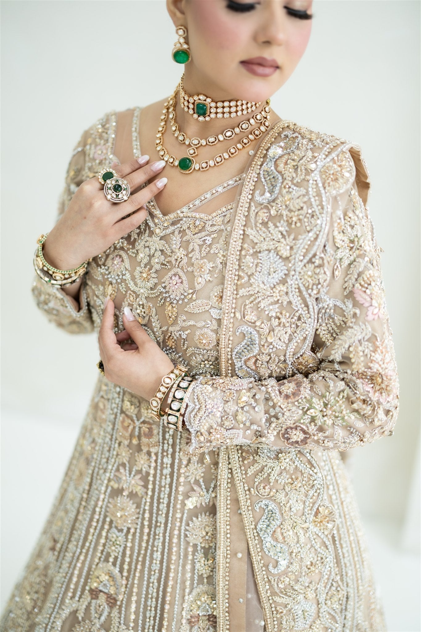 Genevieve - bridal look by Karigur Bridal, view 5