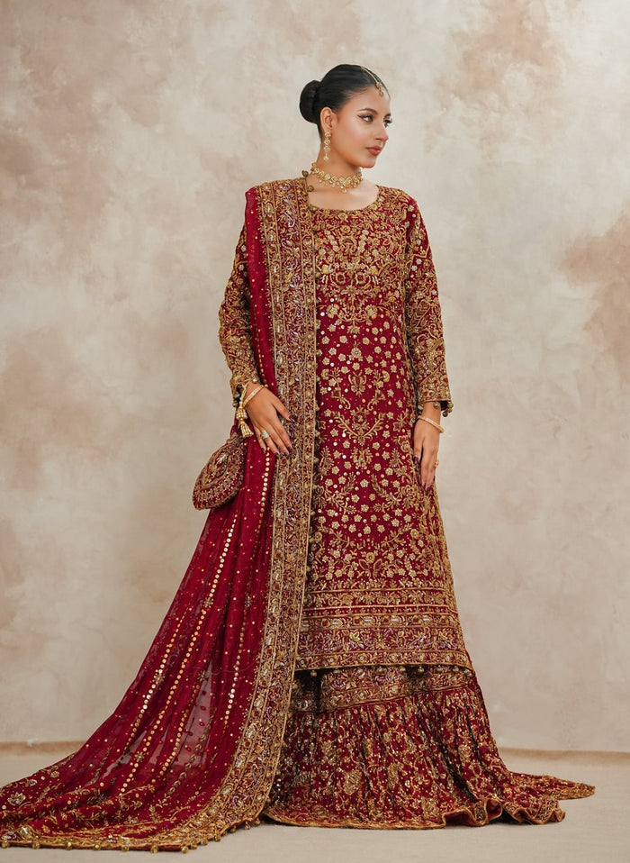 Haleema - bridal look by Karigur Bridal