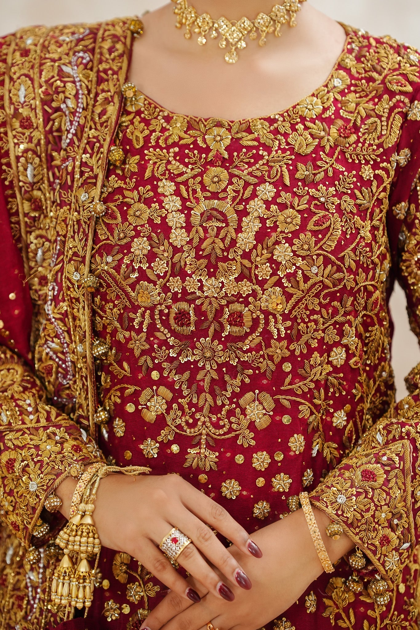 Haleema - bridal look by Karigur Bridal, view 4