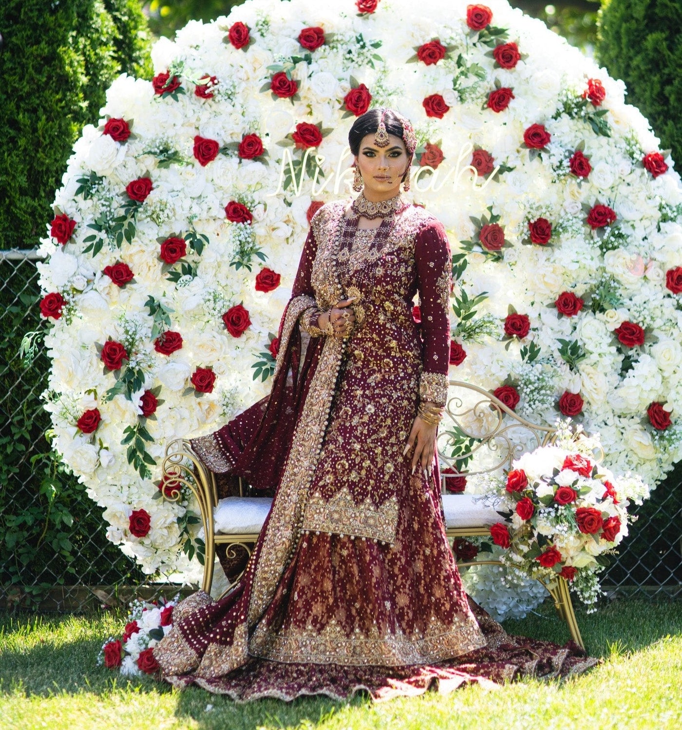 Hiba - bridal look by Karigur Bridal