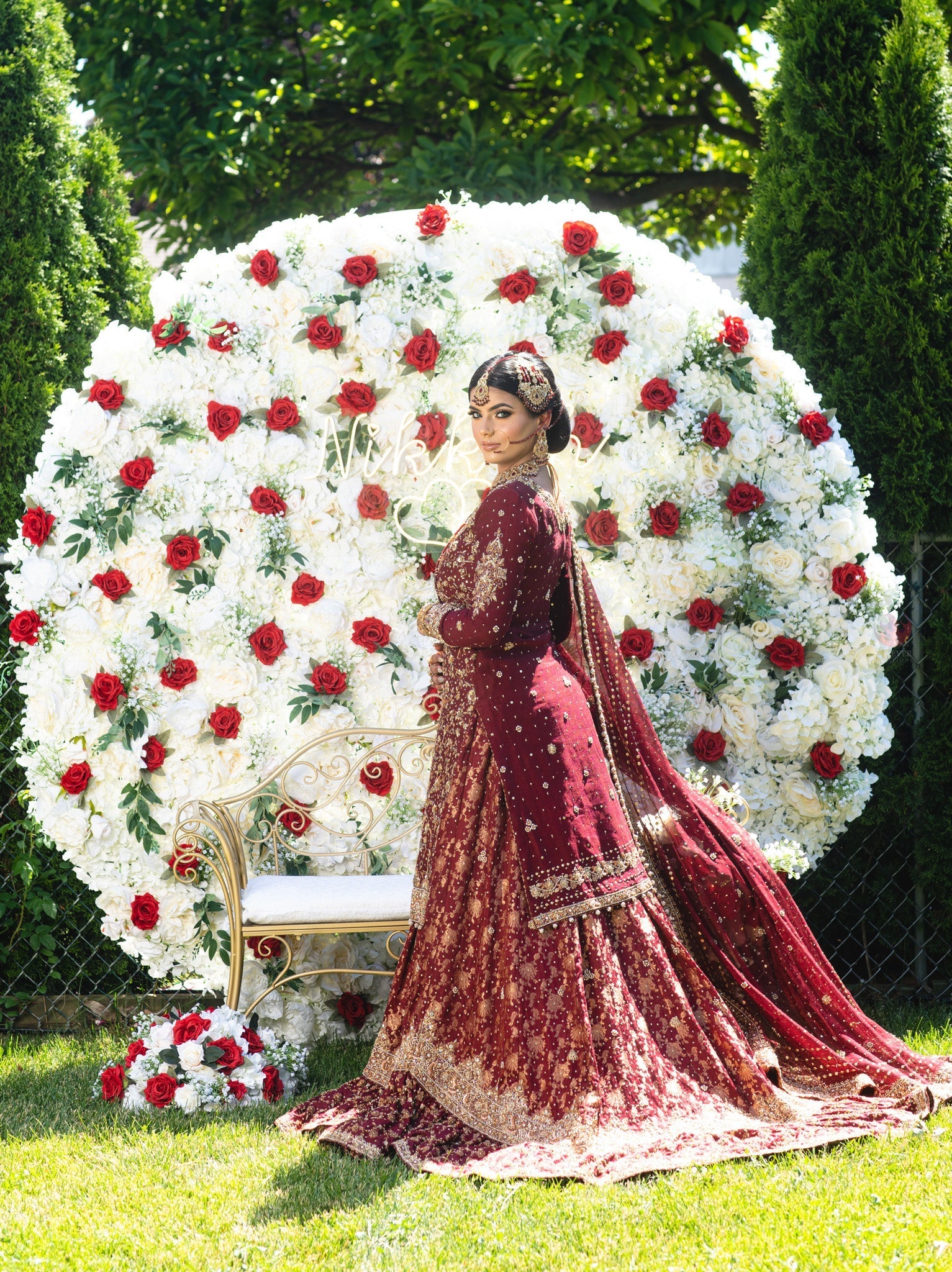 Hiba - bridal look by Karigur Bridal, view 4