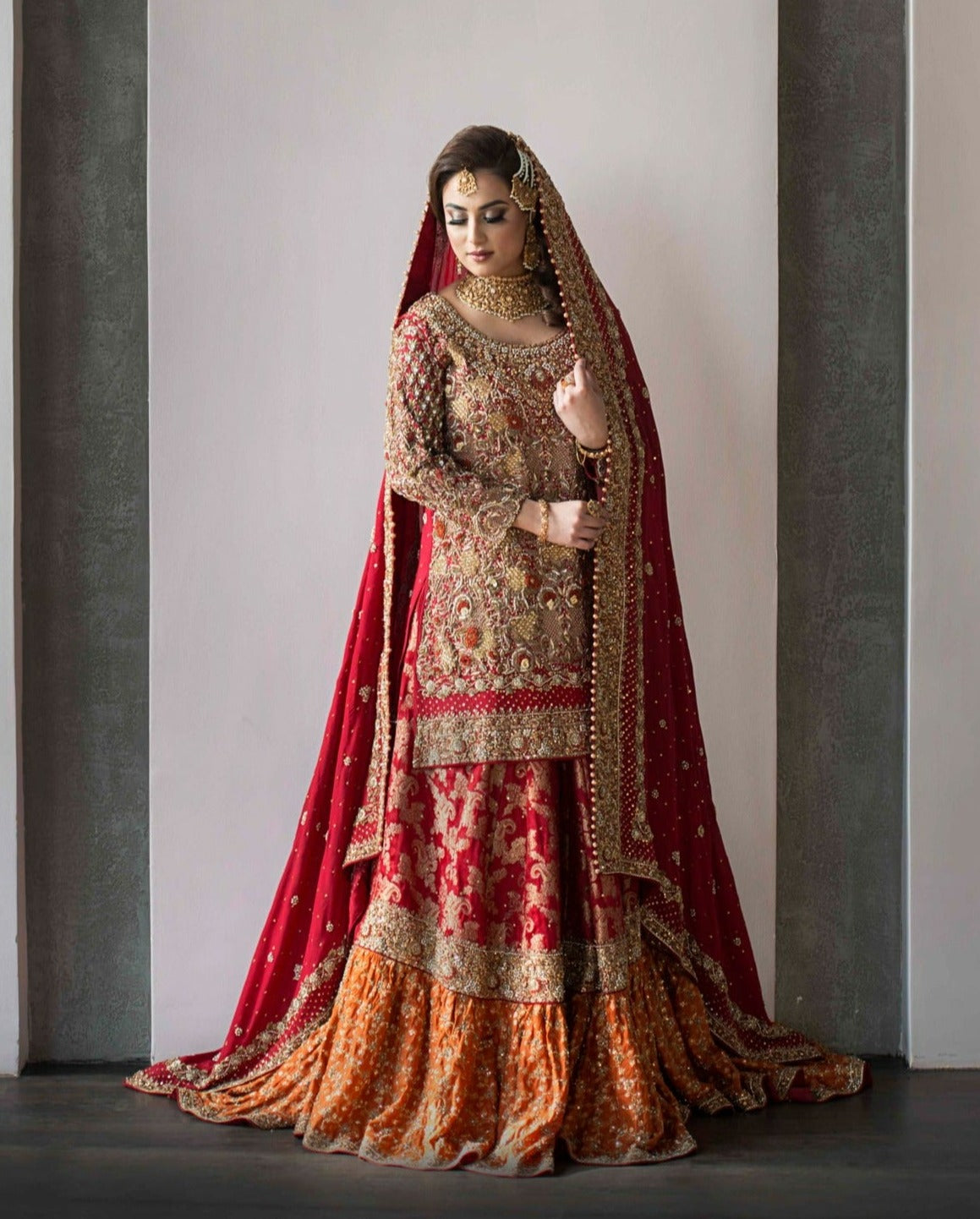 Huda - bridal look by Karigur Bridal