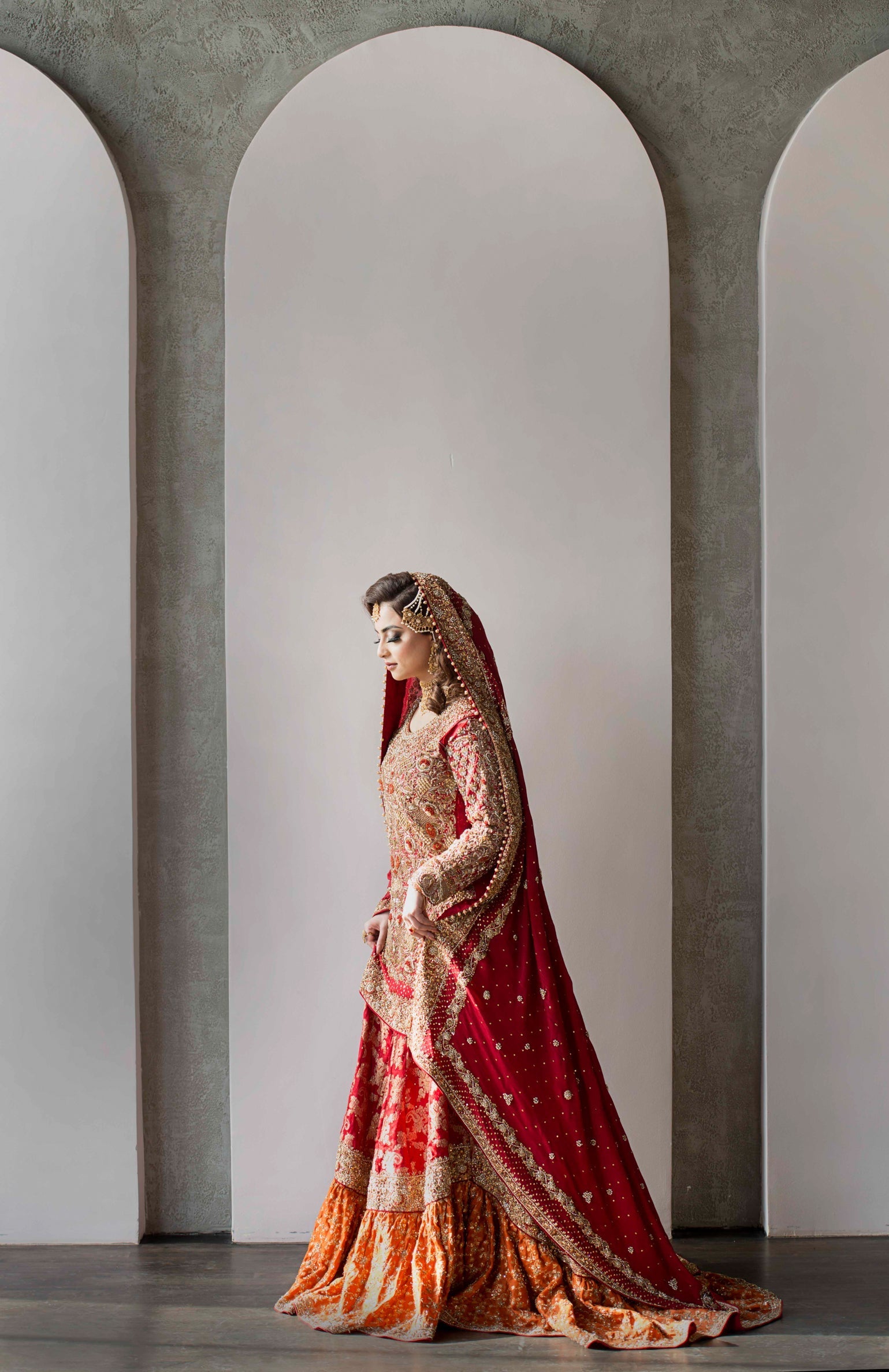 Huda - bridal look by Karigur Bridal, view 3