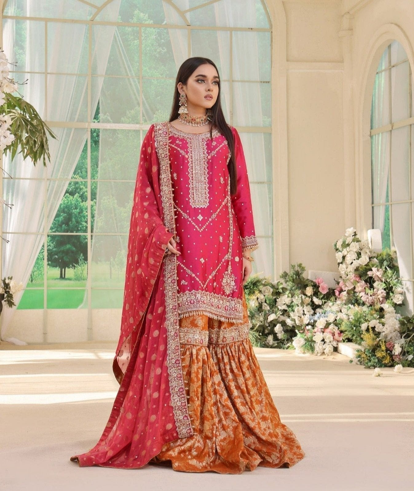 Isbah - bridal look by Karigur Bridal