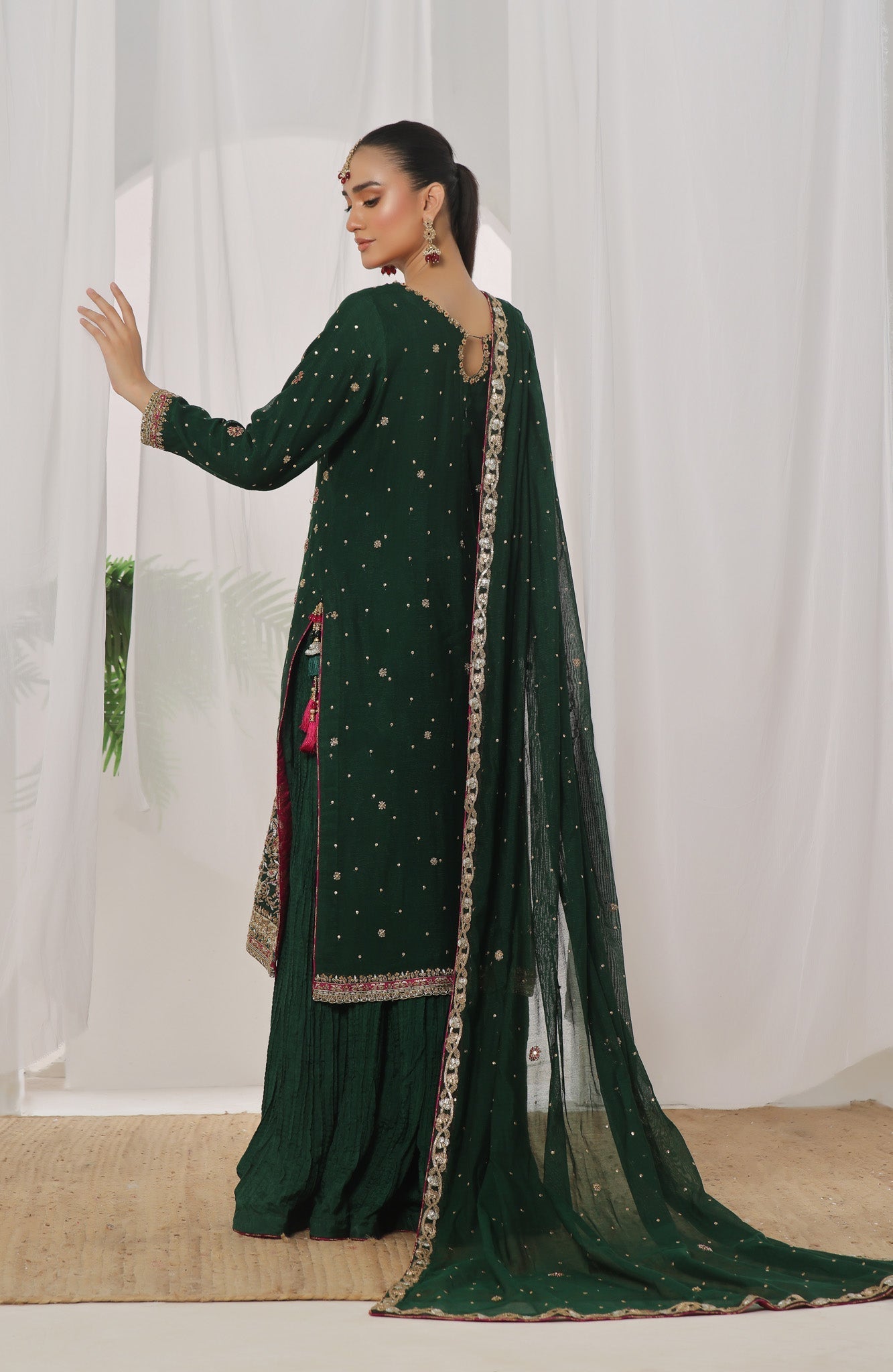 Leenah - bridal look by Karigur Bridal, view 4
